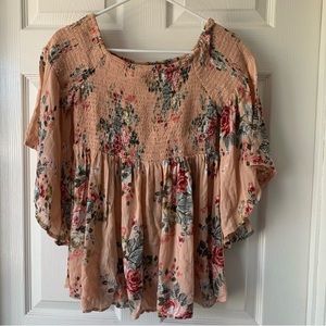 Women’s baby doll floral top